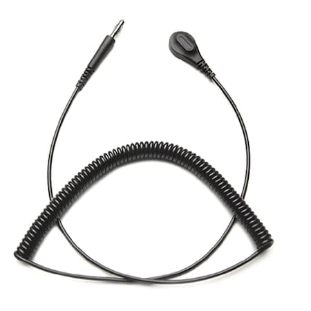 Transforming Technologies 6' Coil Cord, Black, 4mm, Premium CC9037